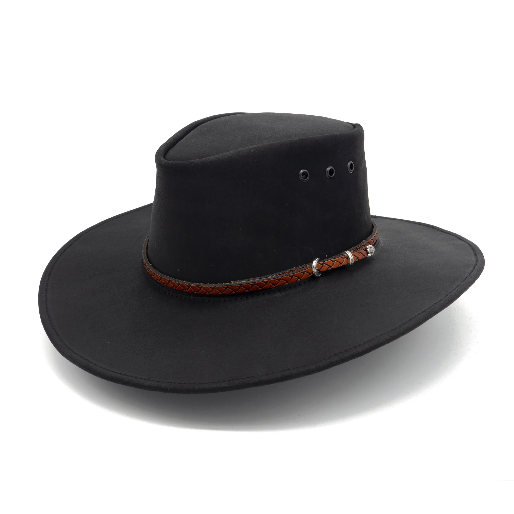 Barton Leather Hat