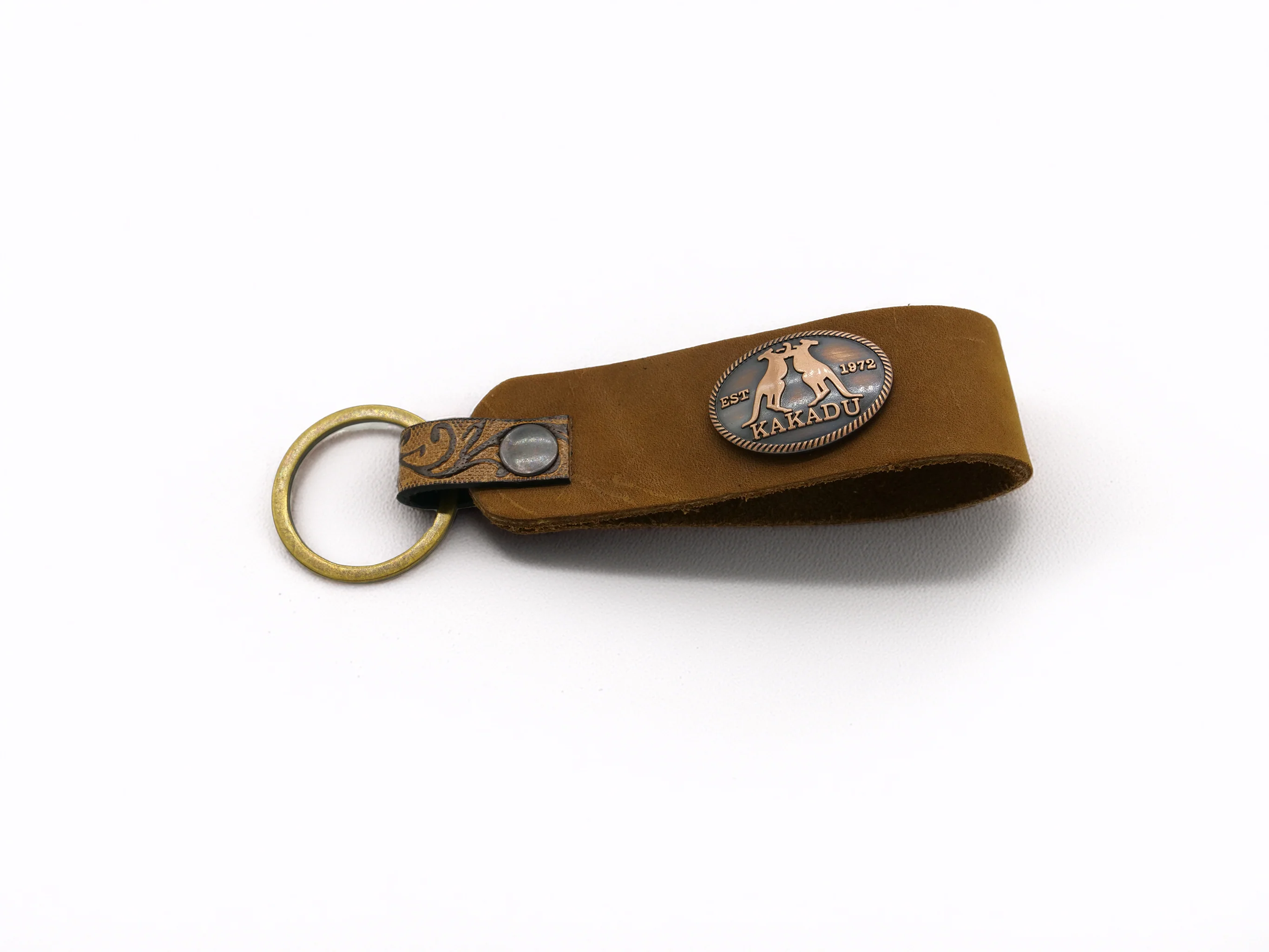 Leather Keyring With Coloured Loop - Image 10