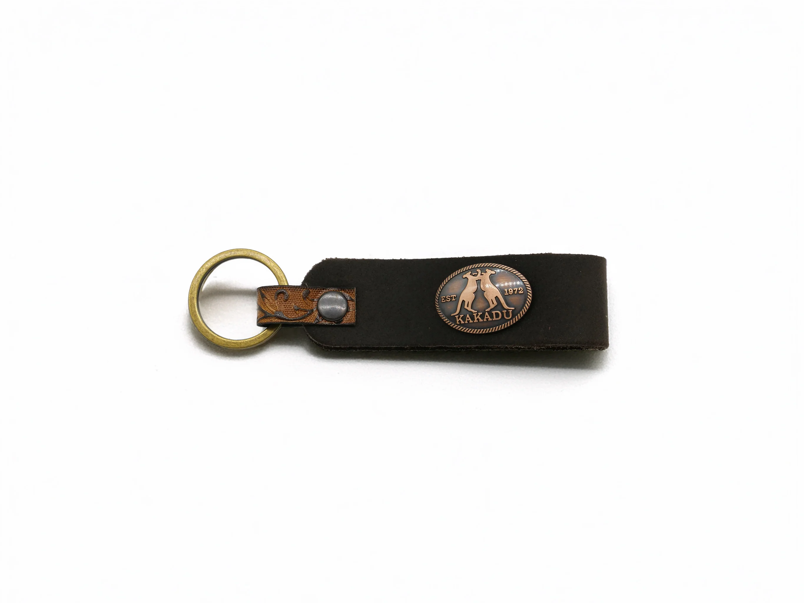 Leather Keyring With Coloured Loop - Image 12