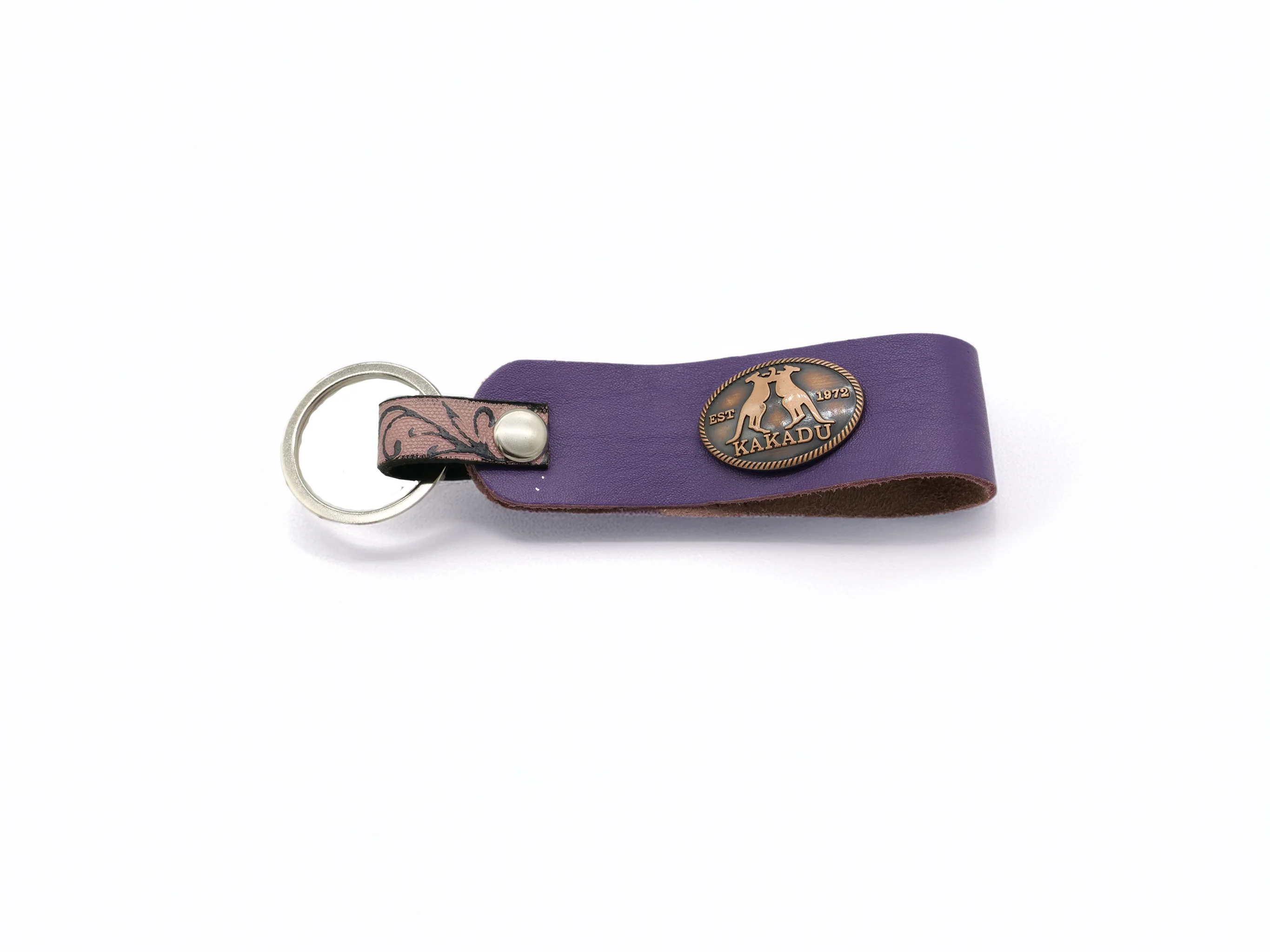Leather Keyring With Coloured Loop - Image 7