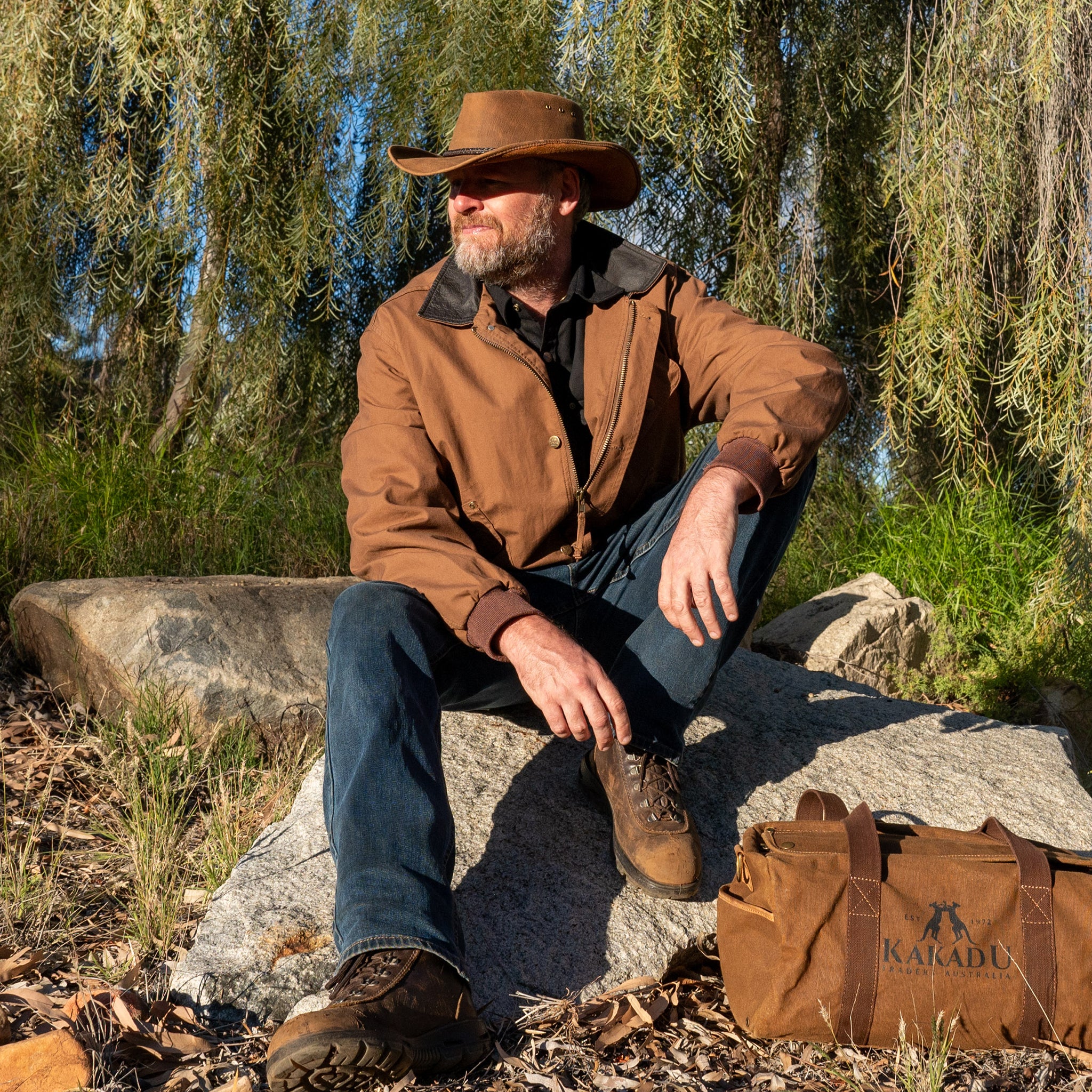 Torana Shapeable Leather Hat - Image 2