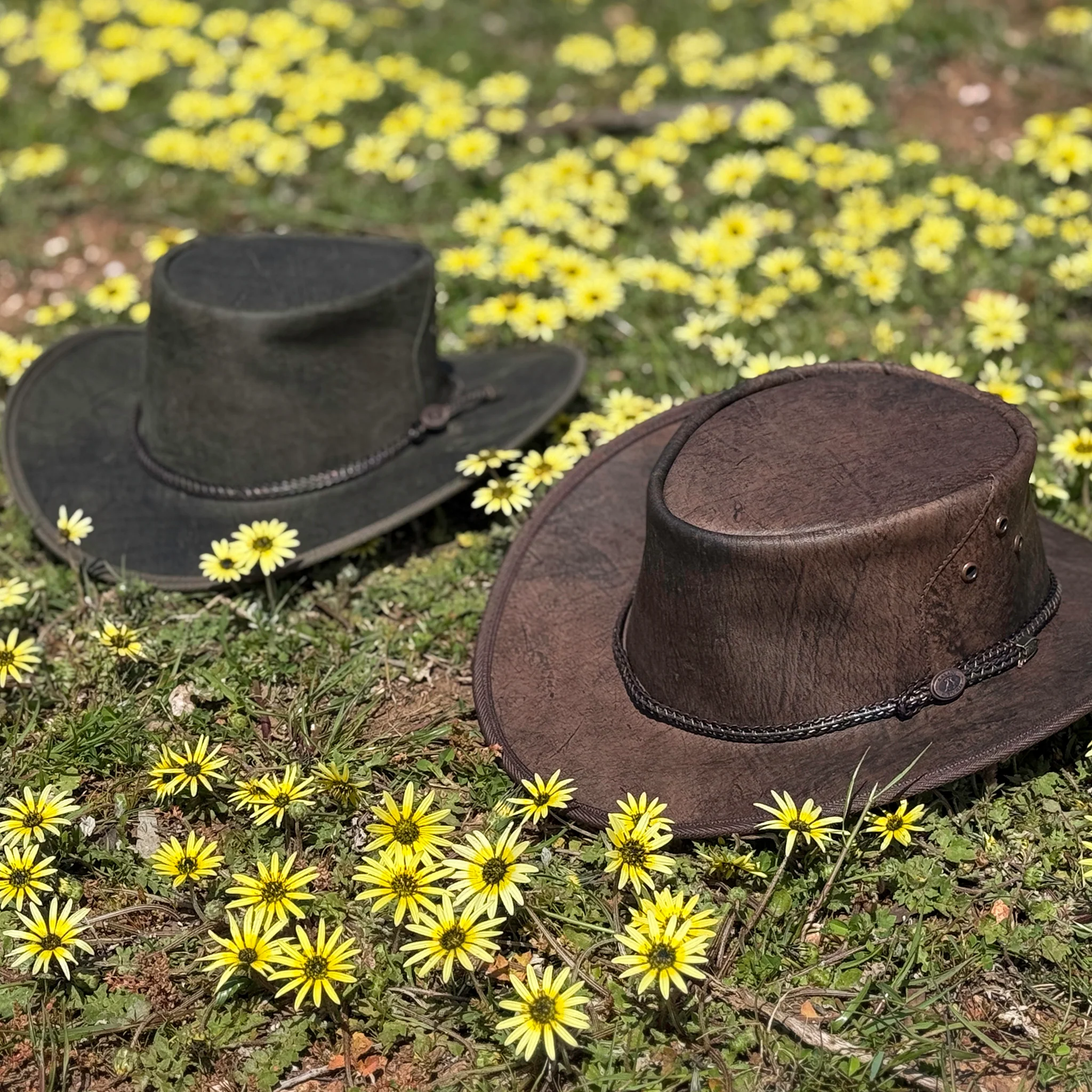 Uluroo Kangaroo Leather Hat - Image 12